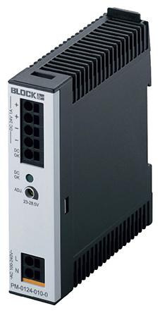 Produktfoto 1 von Block PM DIN-Schienen Netzteil 24W, 85 → 264V ac, 24V dc / 1A