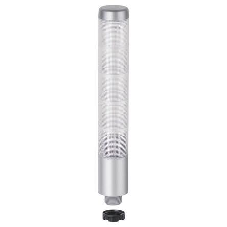 Werma Kompakt 37 LED Signalturm 5-stufig Linse Mehrfarbig LED Transparent + Summer Dauer 242.5mm