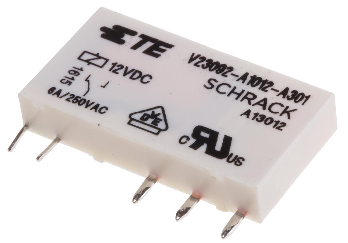 Produktfoto 1 von Wieland flareMove  Monostabiles Relais, für DIN-Schienen 1-poliger Wechsler 6A 12V dc Spule