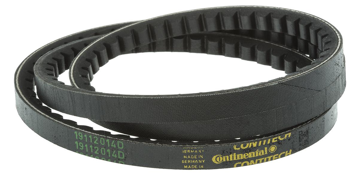 Produktfoto 1 von Contitech CONTI FO-Z Gummi Antriebsriemen, XPA-Profil 12.7mm x 10mm x 1250mm, Scheiben-Ø 63mm