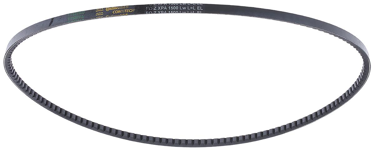 Produktfoto 1 von Contitech CONTI FO-Z Gummi Antriebsriemen, XPA-Profil 12.7mm x 10mm x 1500mm, Scheiben-Ø 63mm