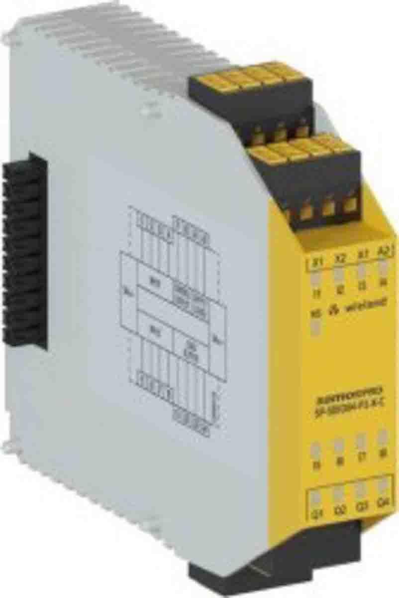 Produktfoto 1 von Wieland Digitales SPS-E/A-Modul Sensor-Box, 24 V dc, 8 Eingänge / 4 Ausgänge