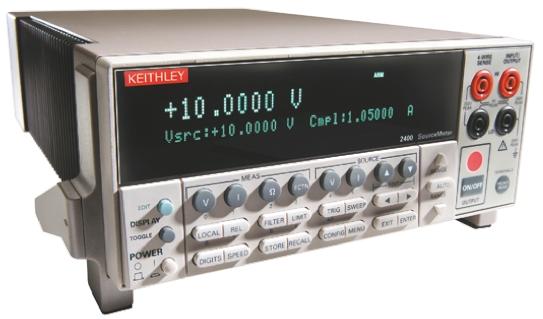 Keithley 2400 Sourcemeter 20 W, ±200 mV → ±1000 V / ±1 μA → ±1 A, 200 mΩ → 200 MΩ