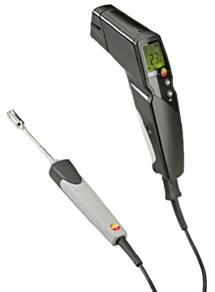 Produktfoto 1 von 830-T2-SET IR-Thermometer 12:1, bis +400°C, Celsius, ISO-kalibriert