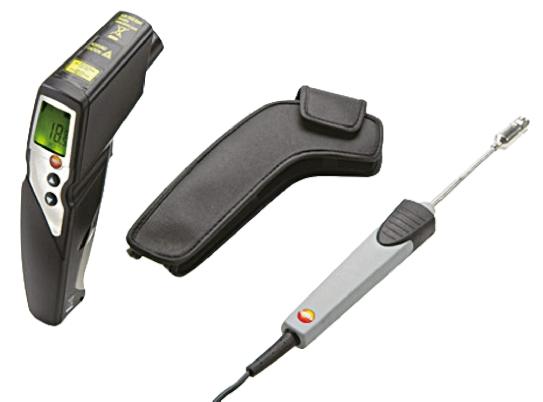 830-T4-SET IR-Thermometer 30:1, bis +400°C, Celsius, ISO-kalibriert