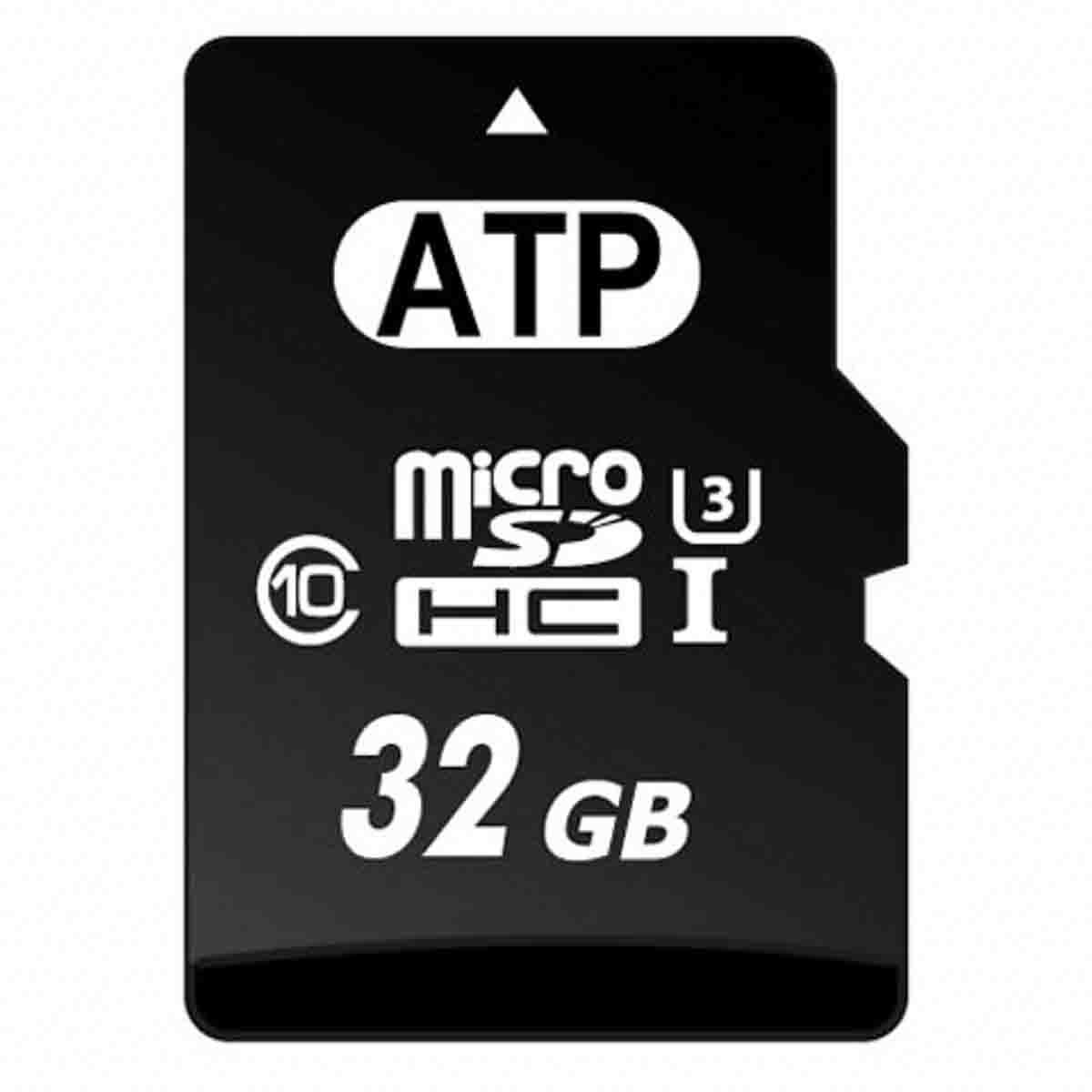 Produktfoto 1 von ATP MicroSD Micro SD Karte 32 GB Class 10 Industrieausführung