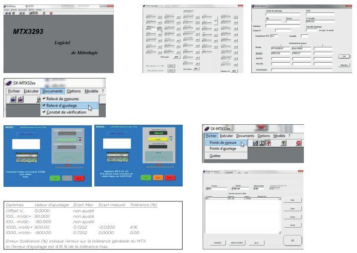 Produktfoto 1 von Metrix Multimeter-Software HX0059B Kalibrierung