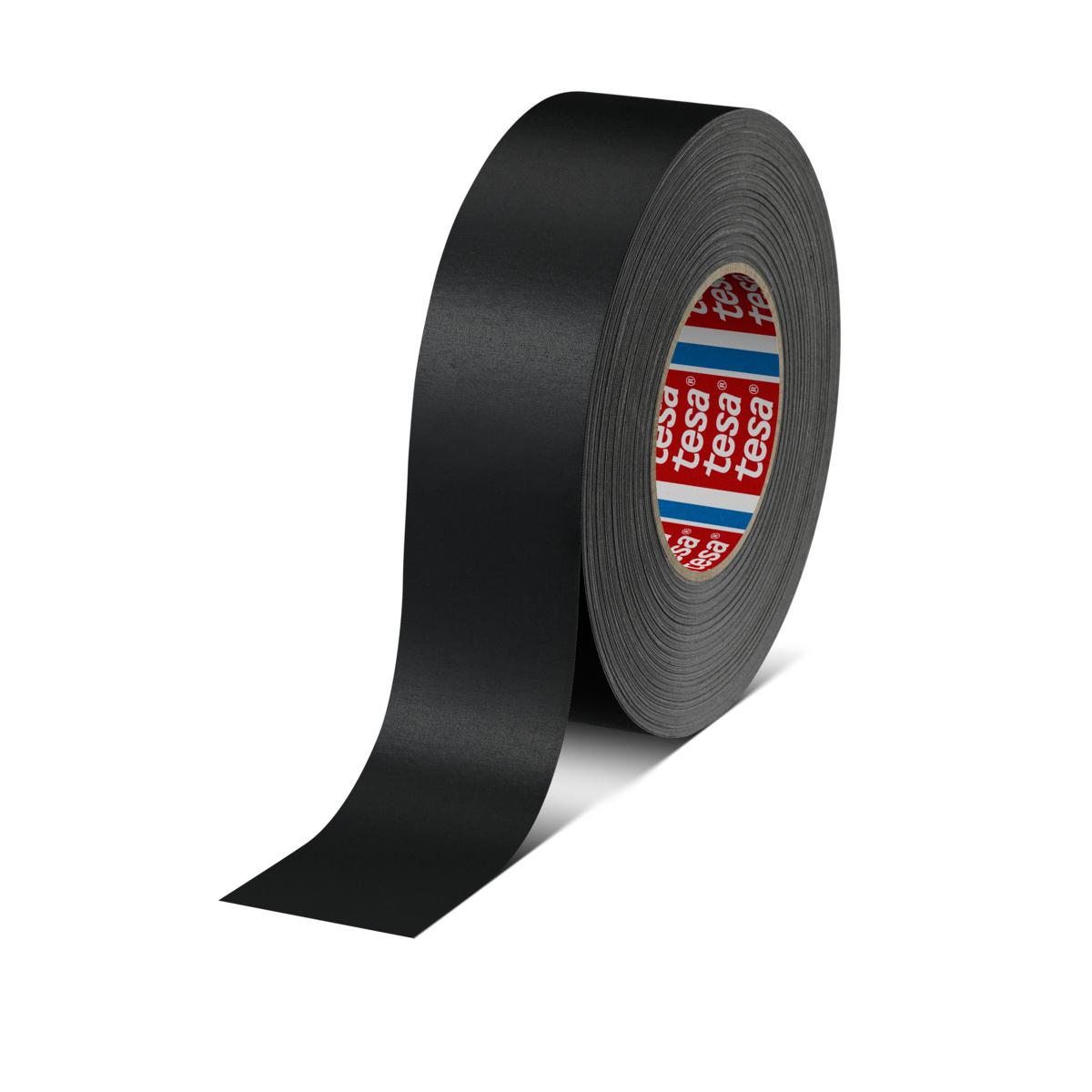 Produktfoto 1 von Tesa 4651 Panzerband, Acrylbeschichtetes Tuch Schwarz, 0.31mm x 50mm x 50m