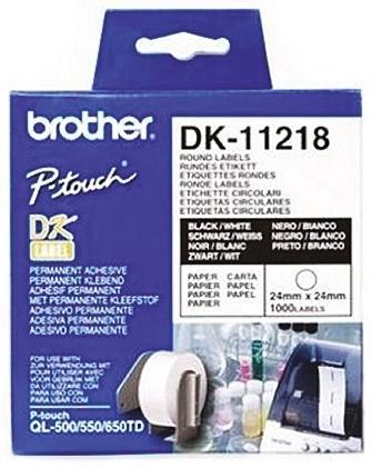 Brother Etikette auf Rolle für QL 1060 N, QL 1100, QL 1100 Series, QL 1110 NWB, QL 500, QL 500 A, QL 500 BW, QL 550, QL