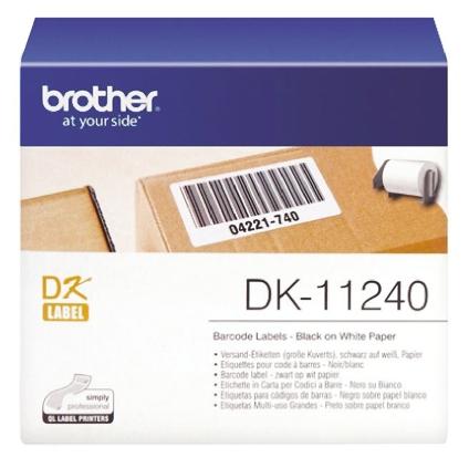 Produktfoto 1 von Brother Etikette auf Rolle x 102mm für QL 1060 N, QL 1100, QL 1100 Series, QL 1110 NWB, QL 500, QL 500 A, QL 500 BW, QL