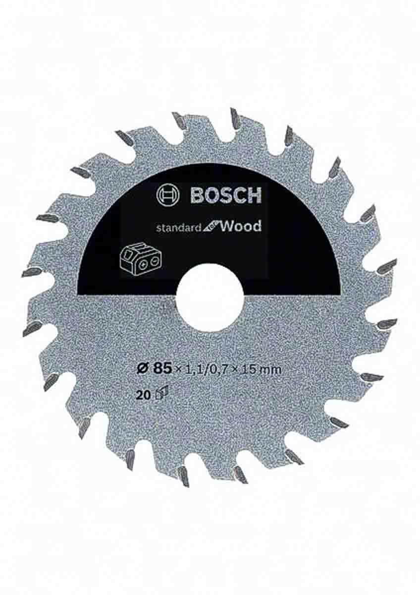 Produktfoto 1 von Bosch Wolframcarbid Kreissägeblatt, Ø 85mm