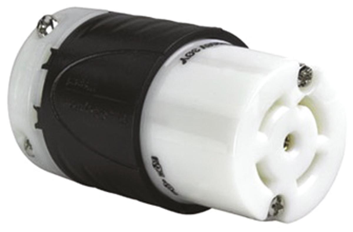 PASS & SEYMOUR Netzsteckdose Kabel, 3PN+E, NEMA L21 - 20R, 120/280 V / 30A, für USA