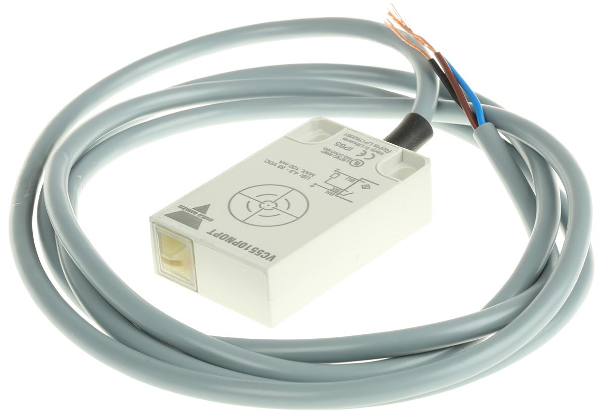 Produktfoto 1 von Carlo Gavazzi Kapazität Füllstandssensor mit 1.5m Kabel PNP 0°C / +50°C