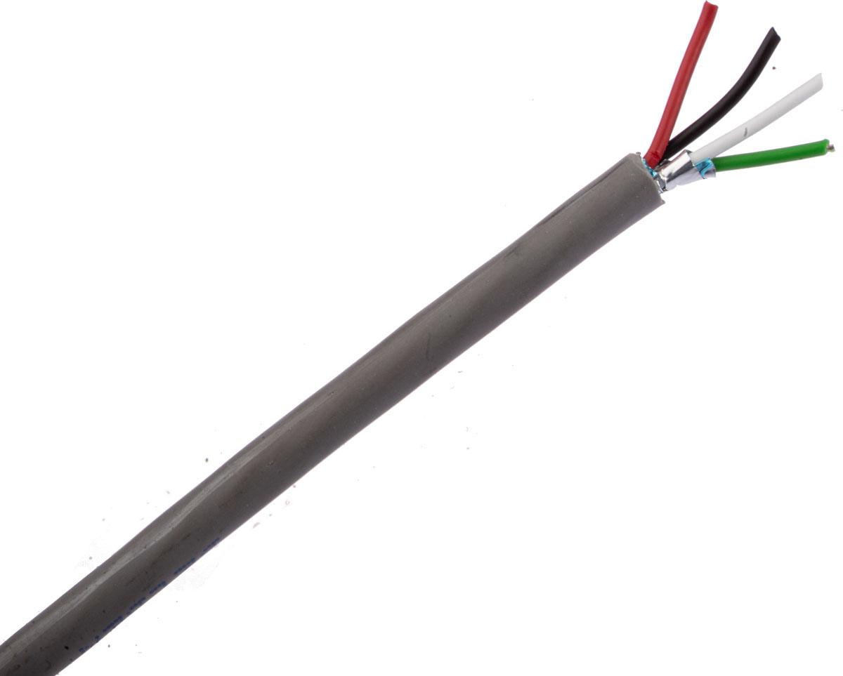 Belden Industriekabel mehradrig, 2-paarig 0,33 mm Ø 4.55mm U/STP Schirmung LSZH isoliert Twisted Pair Chrom