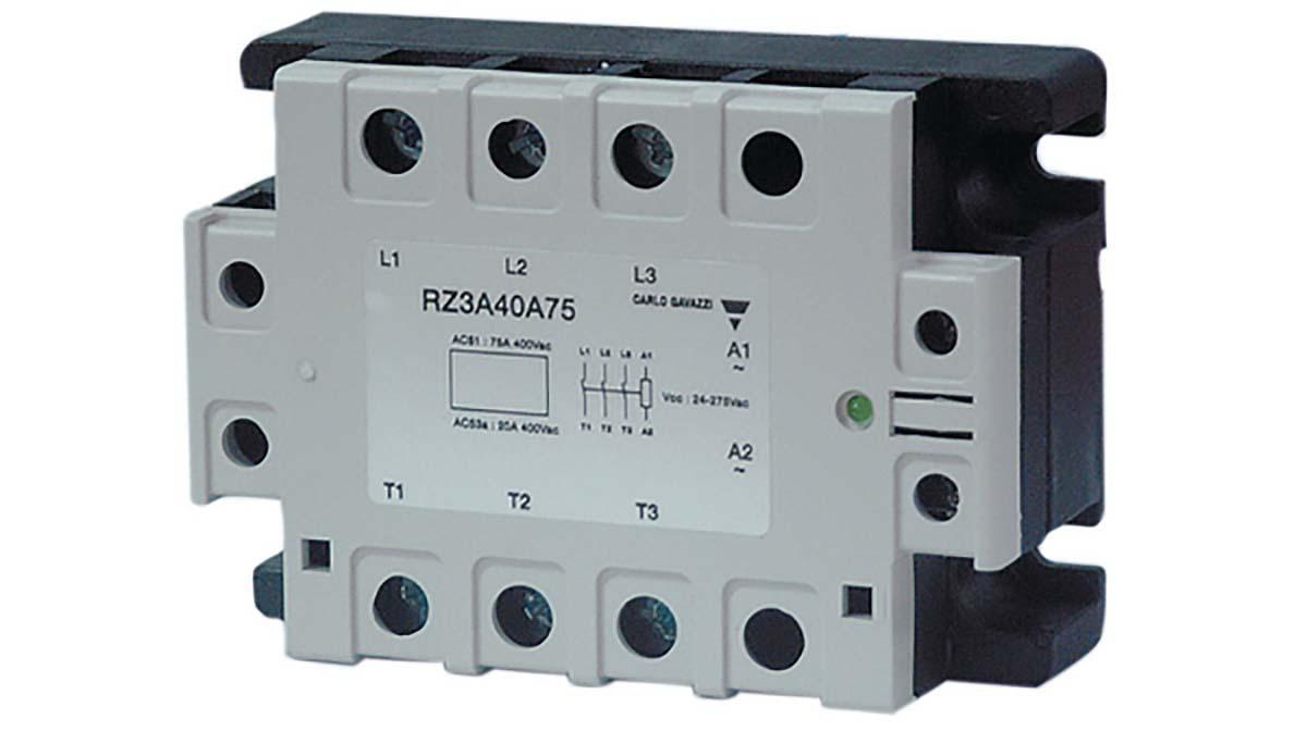 Carlo Gavazzi RZ3A RZ3A Tafelmontage Halbleiterrelais mit Nulldurchgang 440 V AC / 25 A