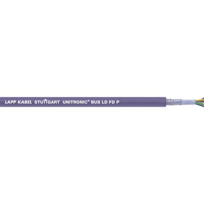 Produktfoto 1 von Lapp Netzkabel, 2-adrig Typ Daten Violett x 0,25 mm2, 100m, 250 V ac, PUR