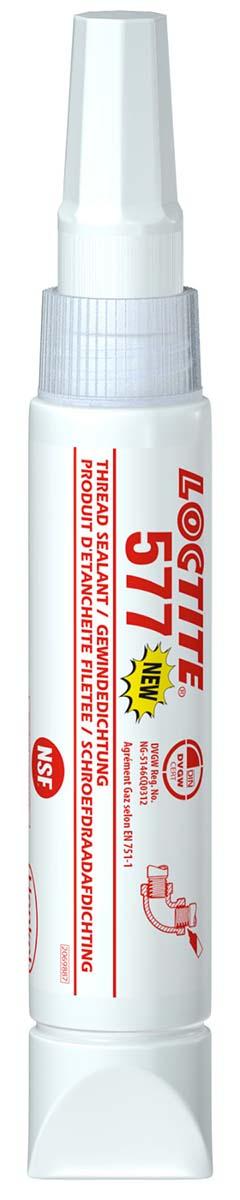 Produktfoto 1 von Loctite 577 Schraubensicherung anaerob Paste Gelb , Tube 50 ml