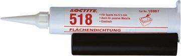 Produktfoto 1 von Loctite 518 Flächendichtung anaerob Gel Rot, Tube 50 ml, -55°C → +150°C