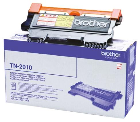 Produktfoto 1 von Brother TN2010 Toner Schwarz für Brother Drucker, 1000 Seitenertrag (ca.)