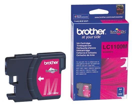 Produktfoto 1 von Brother LC1100M Druckerpatrone für Brother Patrone Magenta 1 Stk./Pack Seitenertrag 325