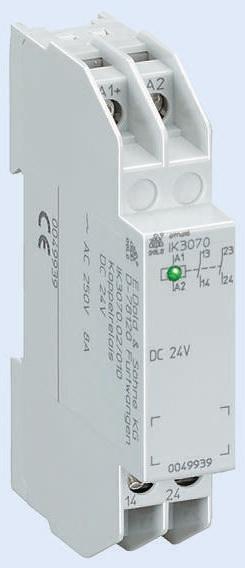 Dold Hilfsschütz, 2 -polig 2 Schließer, 24 V dc, 230 V ac / 8 A