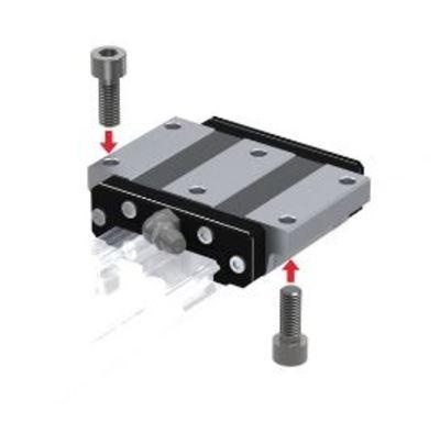 THK HRW Linearführung Schlitten für 37mm-Schienen, 58.8mm x 54mm, Traglast 8020N