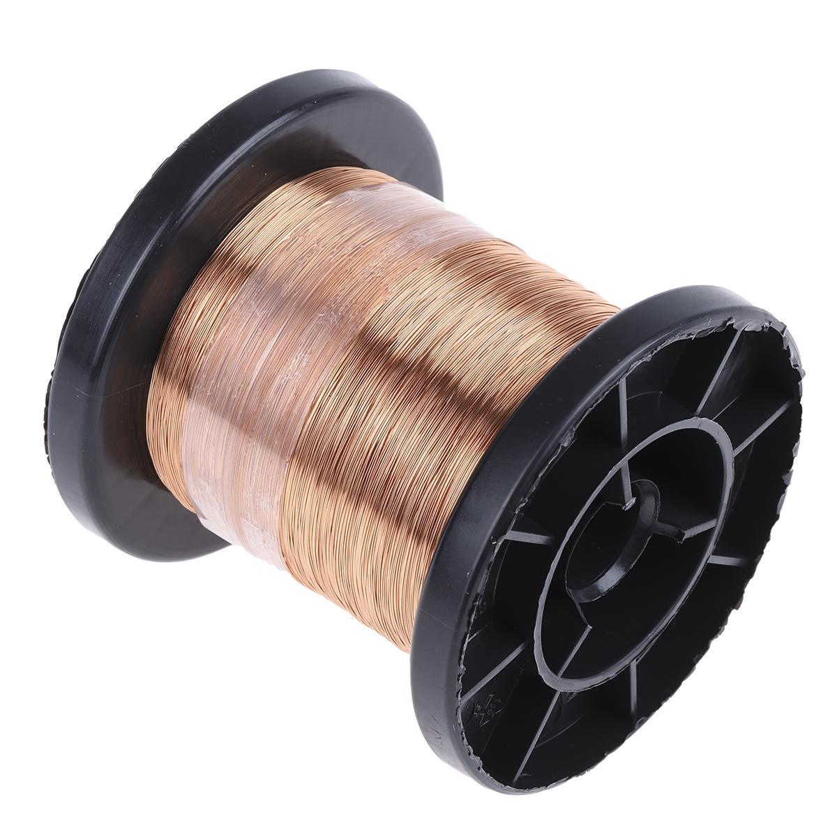 Block CUL100 Kupferdraht PUR Lackdraht Ø 0.15mm / 0,17 mm2 35 AWG, Spule 509m