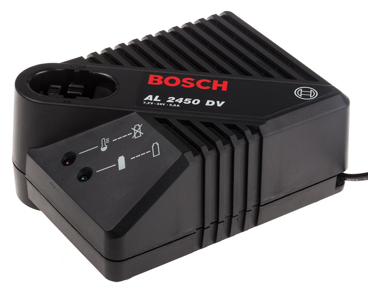 Bosch Akku-Ladegerät für7.2 V, 14.4 V Akkus AL 2450 DV