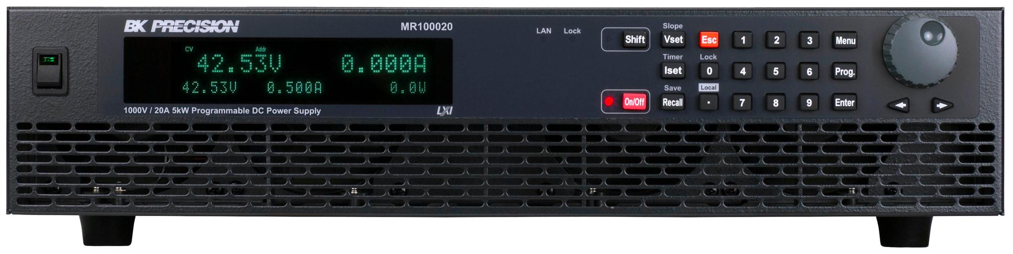 BK Precision MR100020 Analog Labornetzgerät 5000W, 1000V / 20A