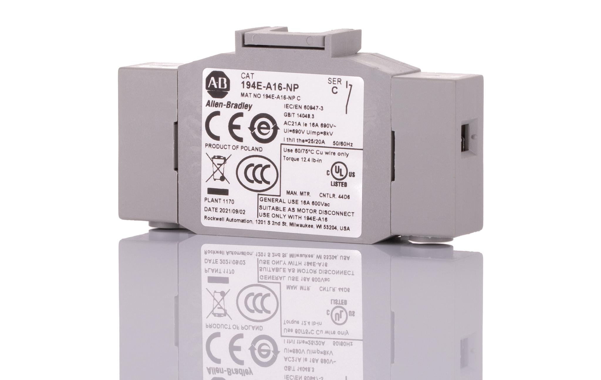 Allen Bradley 194E-NP Hilfskontakte für Trennschalter