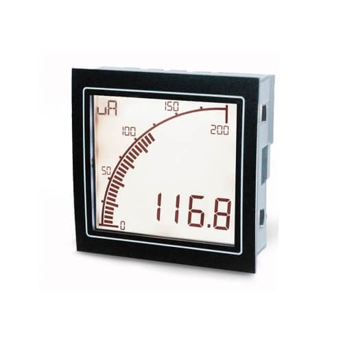 Trumeter APM Amperemeter DC, 68mm x 68mm