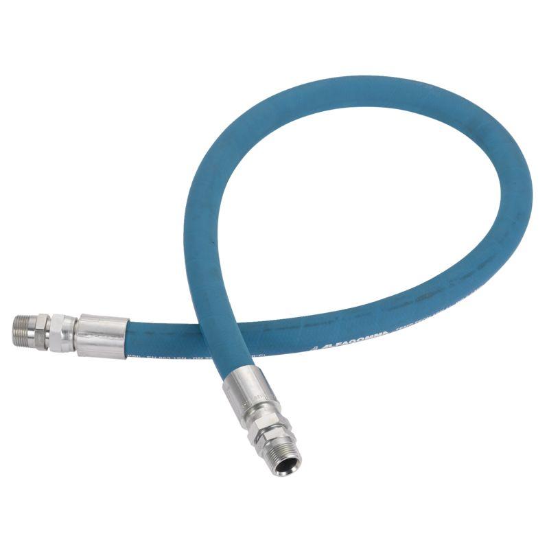 Produktfoto 1 von PREVOST Gummi Flex-Schlauch, 160 bar, 19.8mm, 1.5m, +110°C max., Blau