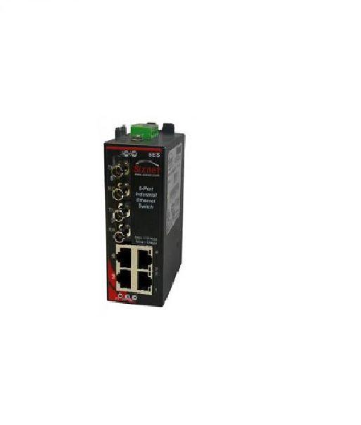 Red Lion Ethernet-Switch, 4 x RJ45, bis 4000m für DIN-Schienen, 10 → 30V dc