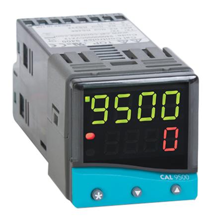 CAL 9500 PID Temperaturregler, 2 x Linear, Relais Ausgang, 100 V ac, 240 V ac, 48 x 48mm