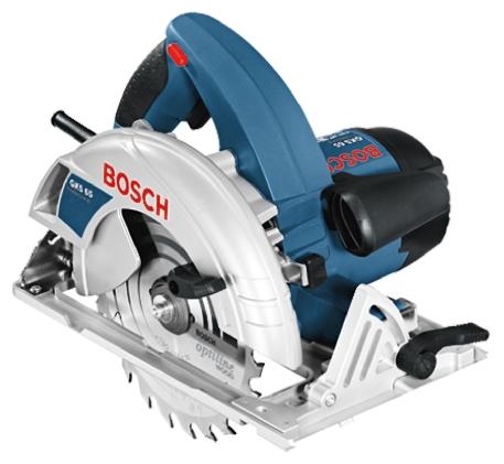 Bosch GKS 65 Netz Bürstenmotor Handkreissäge, Ø 190mm / 5900U/min