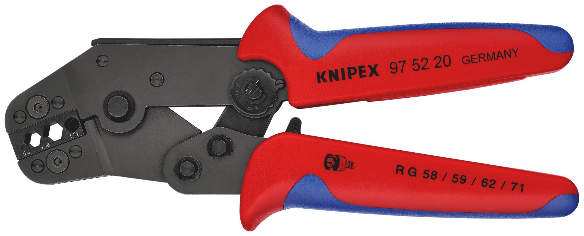 Produktfoto 1 von Knipex Crimpzange 195 mm