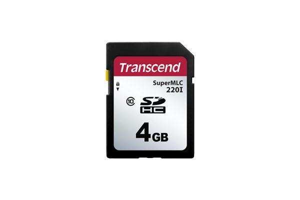 Produktfoto 1 von Transcend SDHC SD-Karte 4 GB Class 10 Industrieausführung