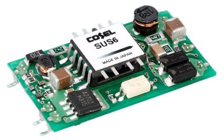 Produktfoto 1 von Cosel DC/DC-Wandler 6W 12 V dc IN, 5V dc OUT / 1.2A 500V ac isoliert