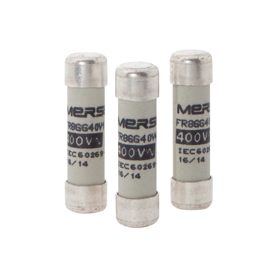 Mersen Feinsicherung gG / 2A 8.5 x 31.5mm 400V ac Keramik