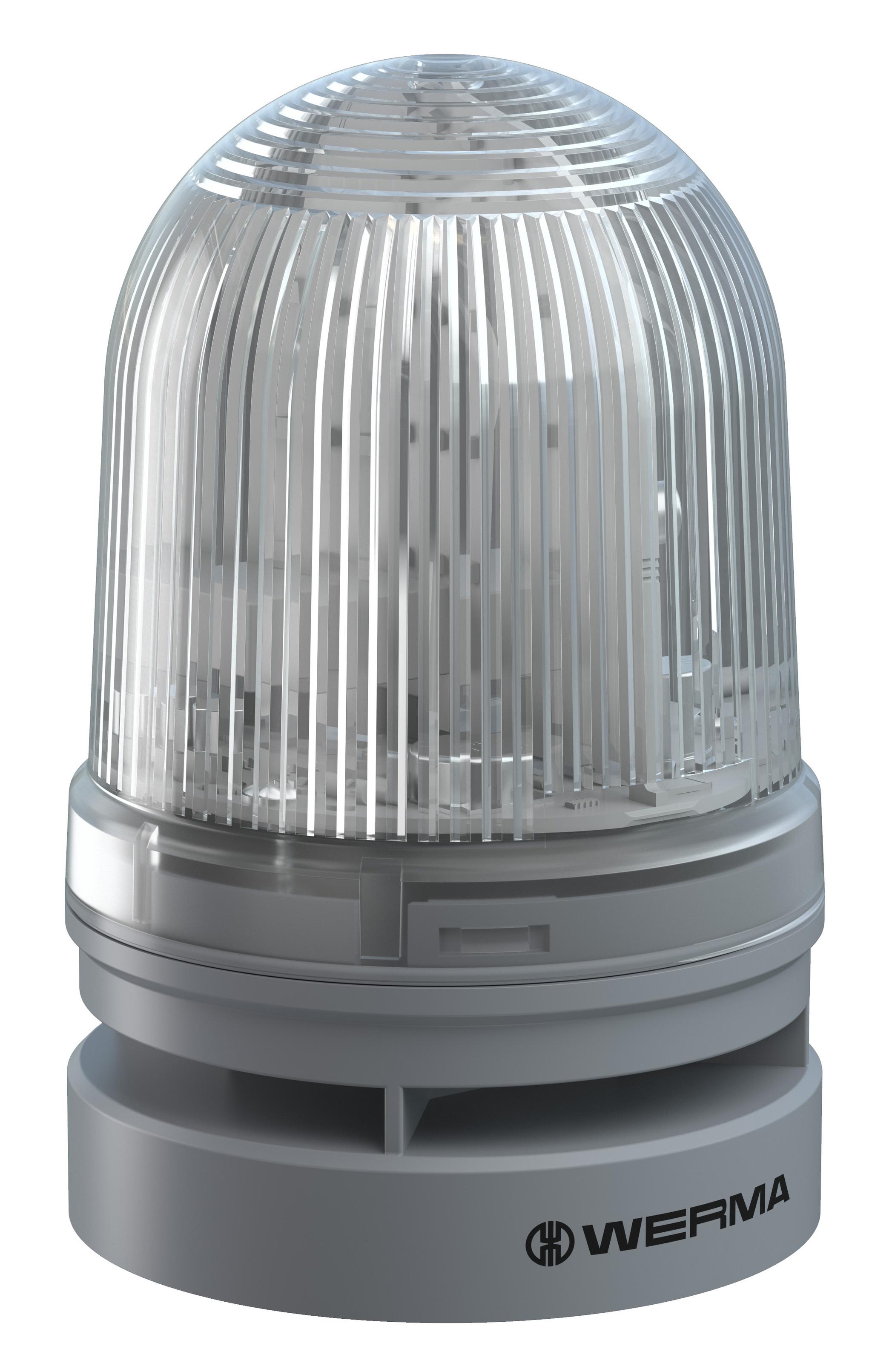 Produktfoto 1 von Werma 461 Xenon Blitz-Licht Alarm-Leuchtmelder Klar, 12 V