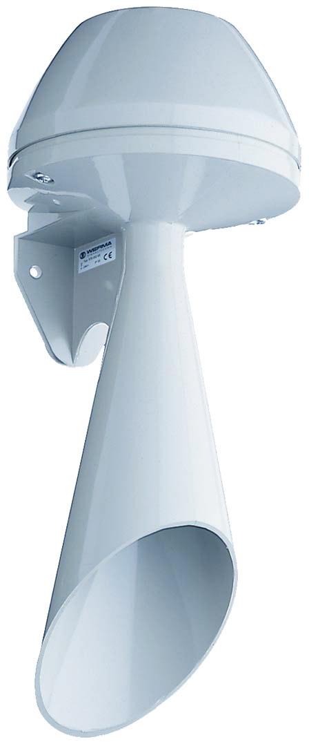 Produktfoto 1 von Werma 570 Signalhorn IP65 115 V -Ton 105dB Grau