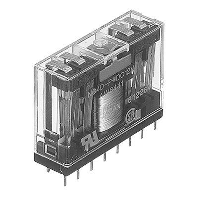 Produktfoto 1 von Panasonic Monostabiles Relais Monostabiles Relais, Printrelais 4-poliger Wechsler 30mA 24V dc Spule