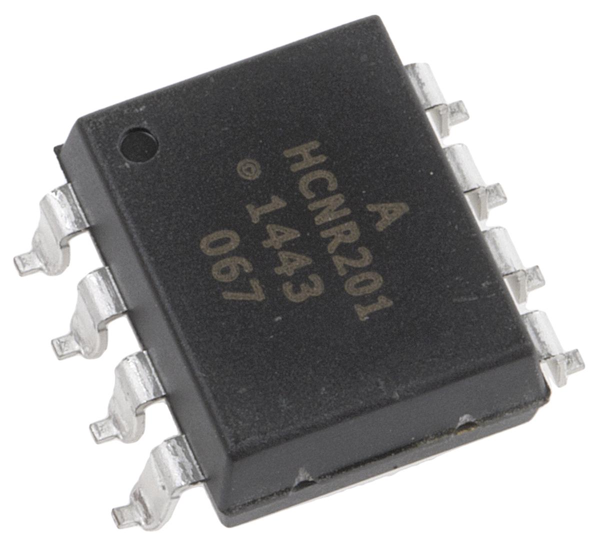 Produktfoto 1 von Broadcom SMD Optokoppler DC-In / Photodioden-Out, 8-Pin PDIP-W, Isolation 5000 V ac