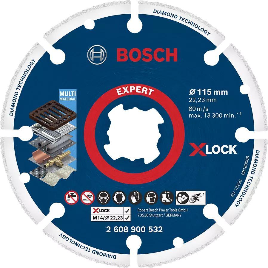 Produktfoto 1 von Bosch Diamant Trennscheibe Ø 115mm / Stärke 3mm