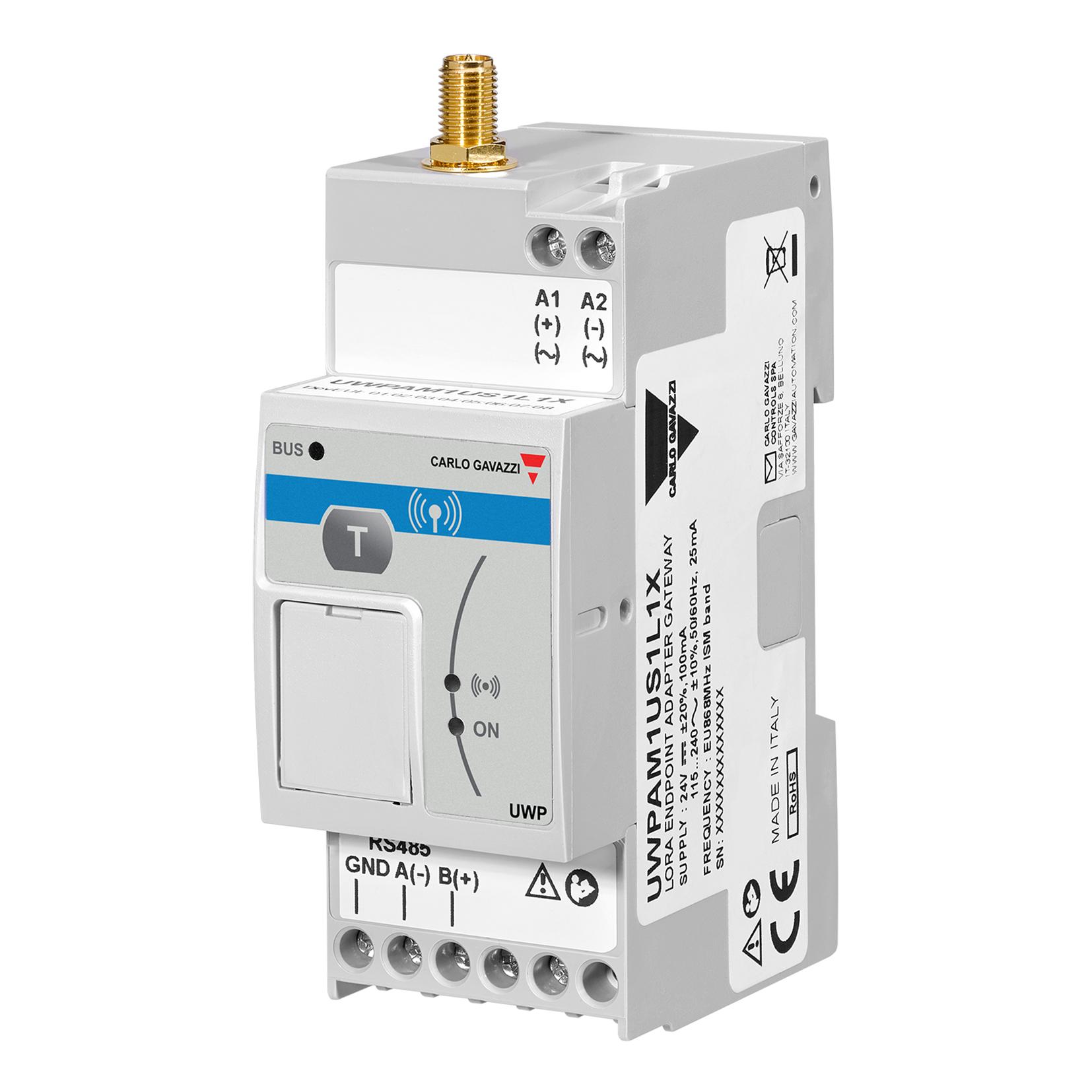 Produktfoto 1 von Carlo Gavazzi Drahtloses Endpunkt-Gateway für Energiemessgerät