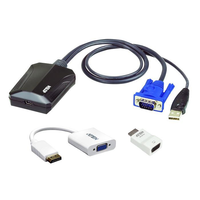 Produktfoto 1 von Aten Adapter, USB 2.0, USB B 1 Display, - HDMI, 1920 x 1200