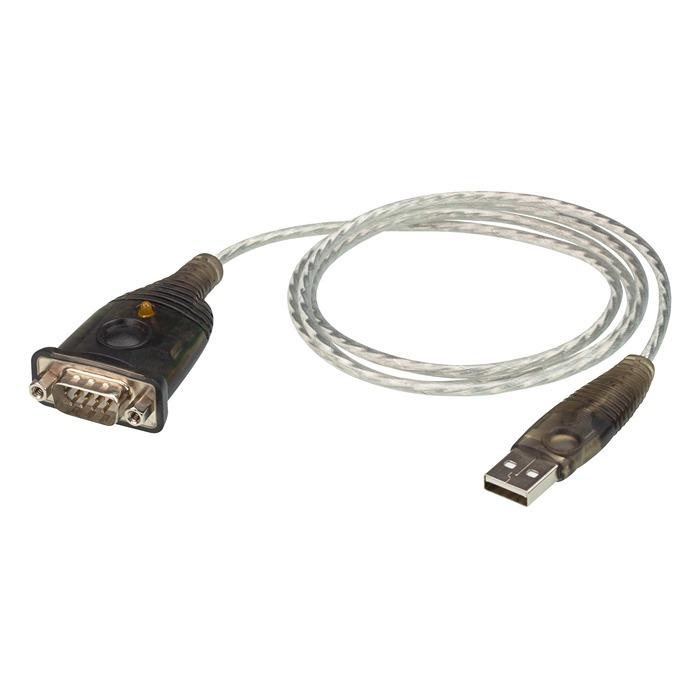 Produktfoto 1 von Aten USB-Netzwerkadapter Stecker A USB B RS-232 Stecker Anschluss 2