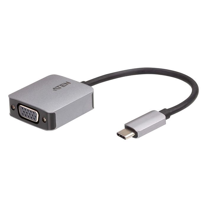 Produktfoto 1 von Aten Adapter, USB 3.2, USB C 1 Display, - VGA, 1920 x 1200