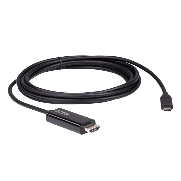 Produktfoto 1 von Aten USB-Netzwerkadapter Stecker USB C A USB B RJ45 Stecker Anschluss 2