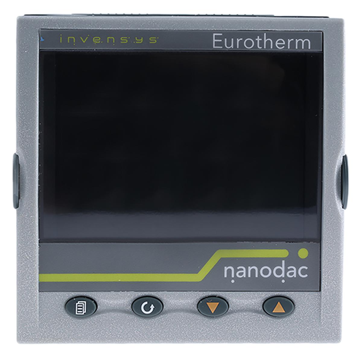 Produktfoto 1 von Eurotherm NANODAC/VH/C, 4-Kanal Grafik Kurvenschreiber für Strom, Spannung, Widerstand, Temperatur